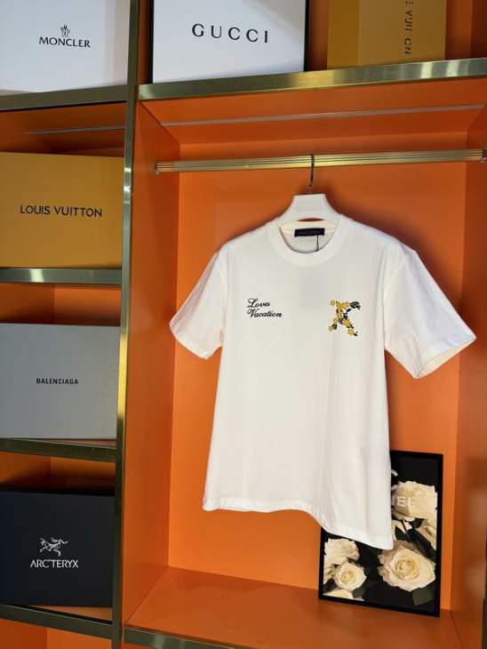 Picture of Louis Vuitton T Shirts Short _SKULVXS-Llzytx00276972